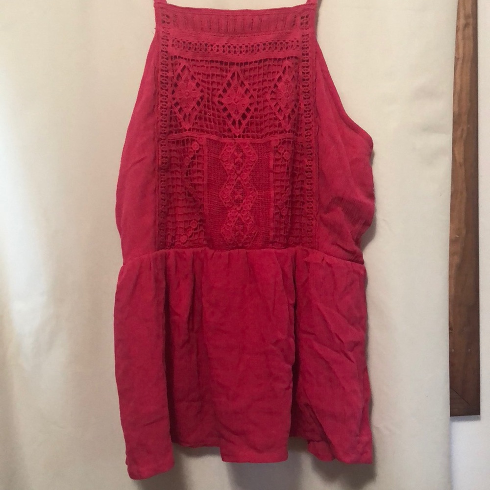 Halter neck shirt